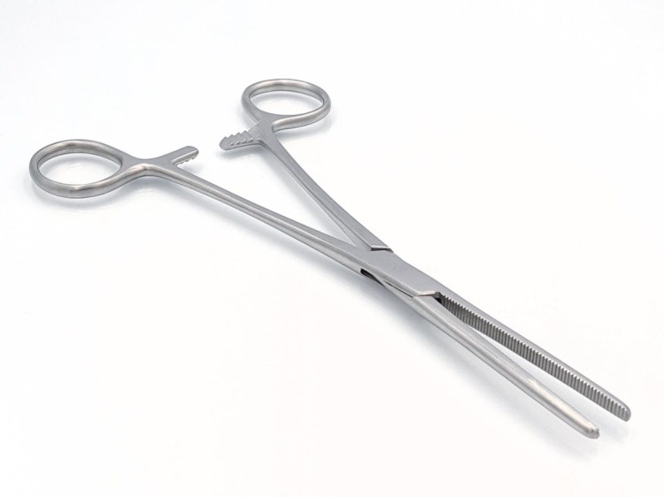 KLESZCZE NACZYNIOWE ANATOMICZNE PEAN PROSTE 200mm