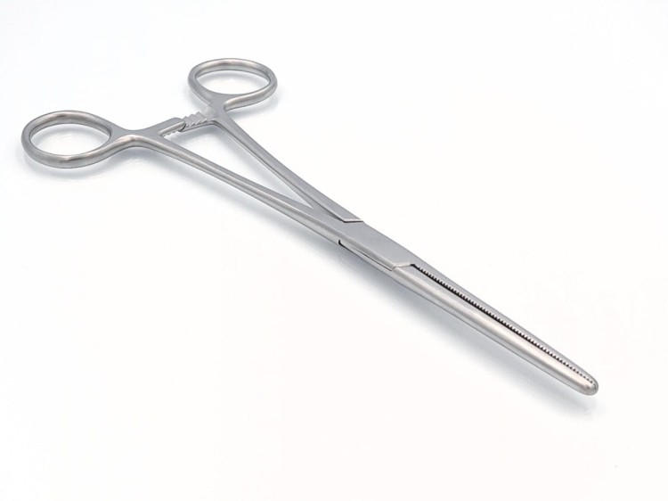 KLESZCZE NACZYNIOWE ANATOMICZNE PEAN PROSTE 200mm