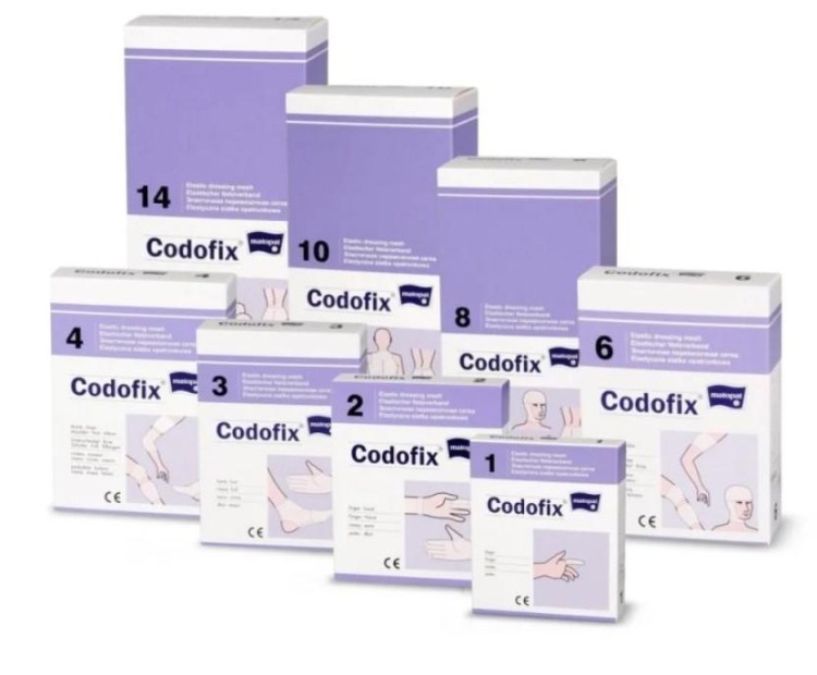 Elastyczna siatka opatrunkowa CODOFIX 2 x 1M TZMO