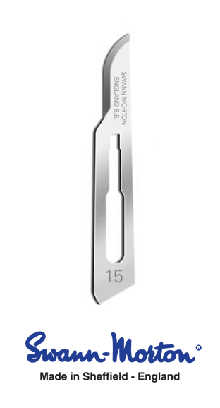 OSTRZA SWANN-MORTON NR 15      A'100 SZTUK