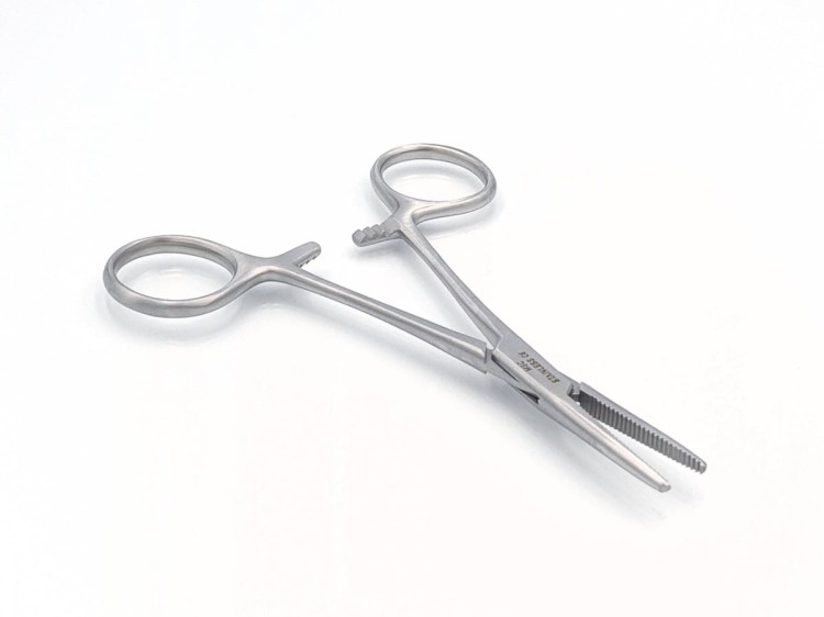 KLESZCZE NACZYNIOWE ANATOMICZNE PEAN PROSTE 125mm