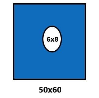 SERWETA STERYLNA OPERACYJNA / ZABIEGOWA 50x60cm Z OTWOREM I PRZYLEPCEM NEOSET