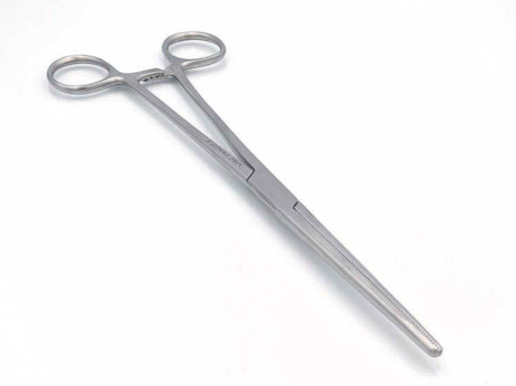 KLESZCZE NACZYNIOWE ANATOMICZNE PEAN PROSTE 240mm