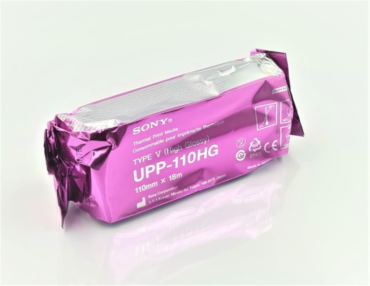 PAPIER DO VIDEOPRINTERA USG SONY UPP-110HG - WYSOKI POŁYSK
