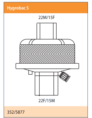 FILTR ODDECH ELEKTROSTATATYCZNY Z WYMIENNIKIEM CIEPŁA I WILGOCI HYGROBAC S 150-1200ml