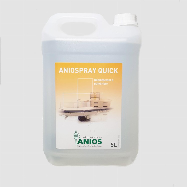 ANIOSPRAY QUICK 5L - preparat do dezynfekcji powierzchni oraz wyrobów medycznych