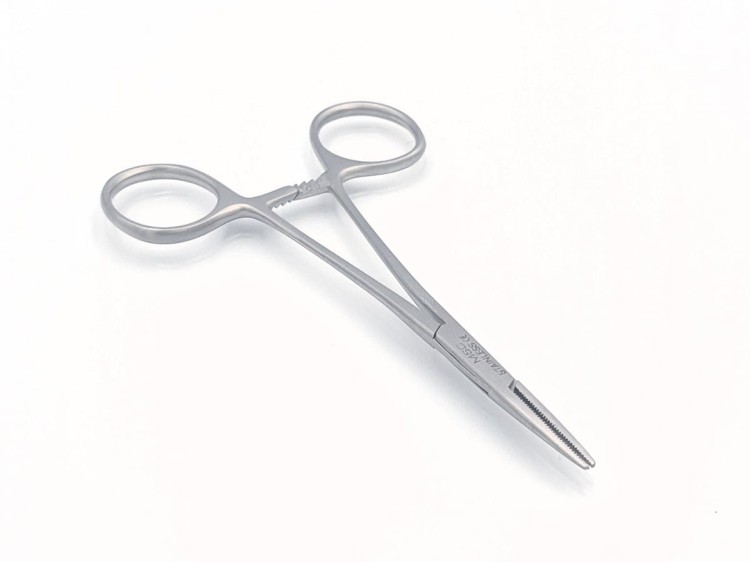 KLESZCZYK NACZYNIOWY ANATOMICZNY HALSTEAD-MOSQUITO PROSTY 130mm