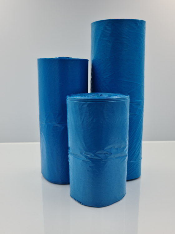 WORKI LDPE  NIEBIESKIE  35L, A'50 SZT.