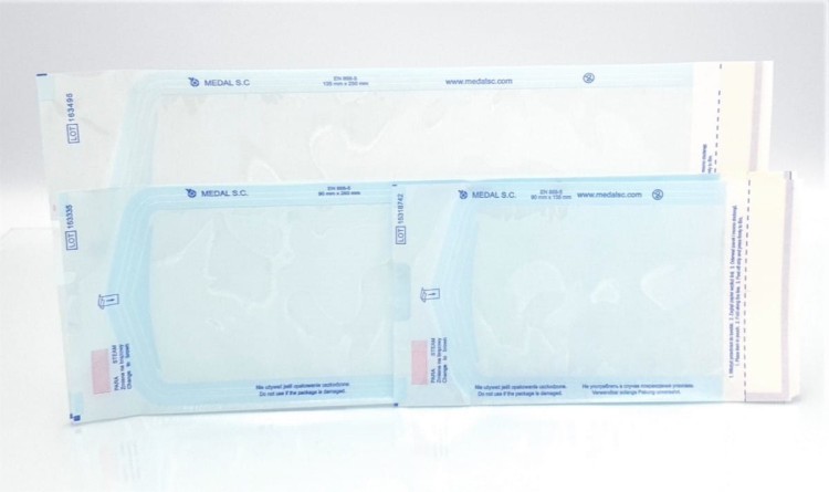 TOREBKI DO STERYLIZACJI FOLIOWO-PAPIEROWE 70x230  OPAK 200 SZT MEDAL