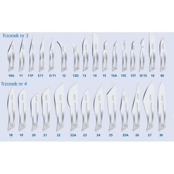 OSTRZA SWANN-MORTON NR 24      A'100 SZTUK