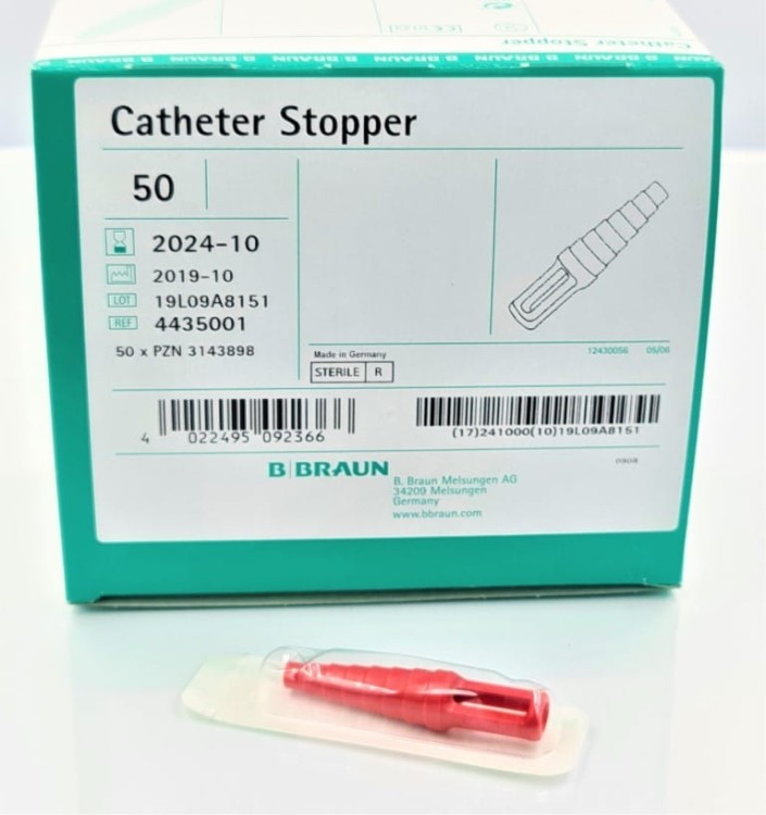 ZATYCZKA DO CEWNIKA STERYLNA B.BRAUN