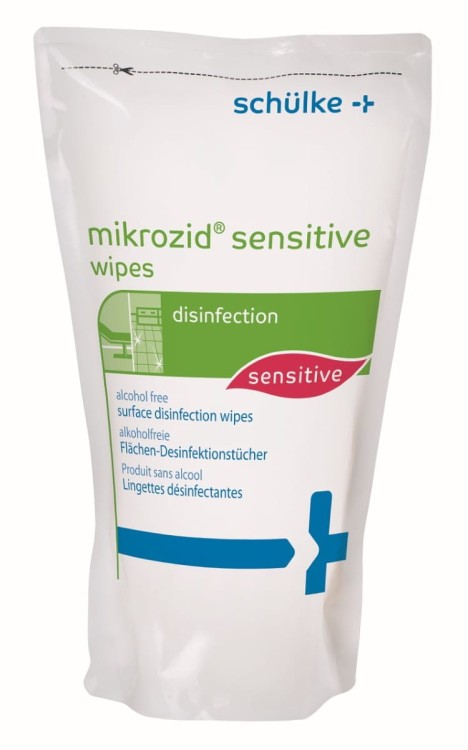 MIKROZID SENSITIVE WIPES CHUSTECZKI WKŁAD 200 SZT SCHULKE