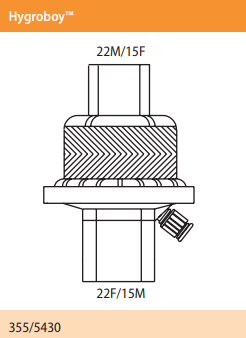 FILTR ODDECH ELEKTROSTATATYCZNY Z WYMIENNIKIEM CIEPŁA I WILGOCI HYGROBOY 75-300ml