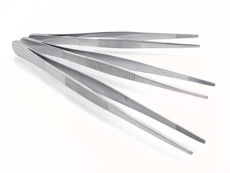 PINCETA PĘSETA ANATOMICZNA 130mm