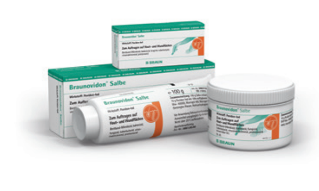 BRAUNOVIDON 100g - maść z jodopowidonem do dezynfekcji skóry i ran