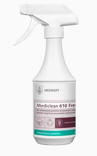 MEDICLEAN MC610 500ml - Czarny winogron Odświeżacz powietrza do łazienek, toalet, biur i innych pomieszczeń użyteczności publicznej