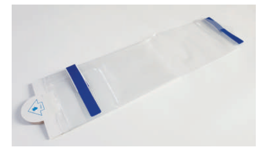 STERYLNA OSŁONA NA PRZEWODY - Z PERFORACJĄ I DWOMA TAŚMAMI 16cm x 200cm