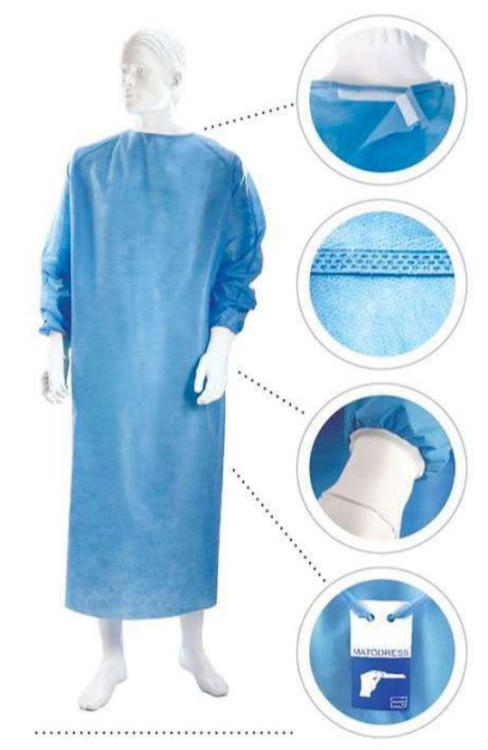 FARTUCH STERYLNY CHIRURGICZNY MATODRESS STANDARD  XL  TZMO