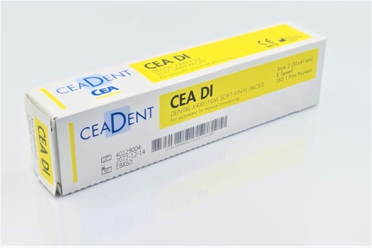 BŁONA RTG STOMATOLOGICZNA CEA DENT AGFA KLASA E 150 SZT