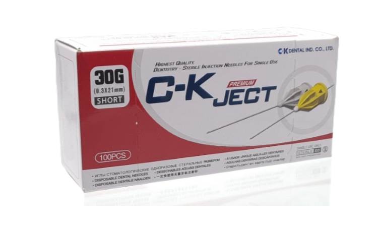 IGŁY DO KARPULI CK JECT  0,3 x 21  30G  100SZT