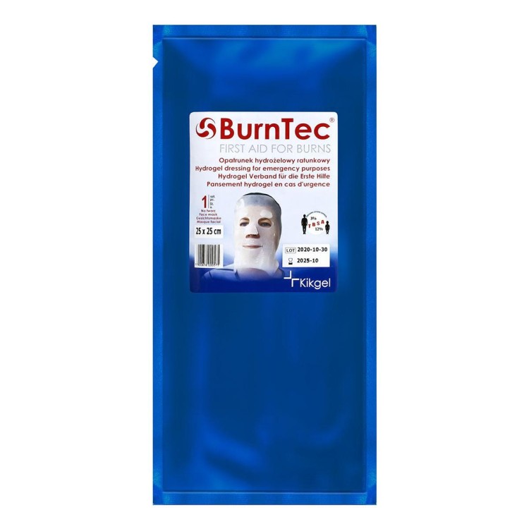 BURNTEC - HYDROŻELOWY OPATRUNEK NA OPARZENIA  20x40 cm