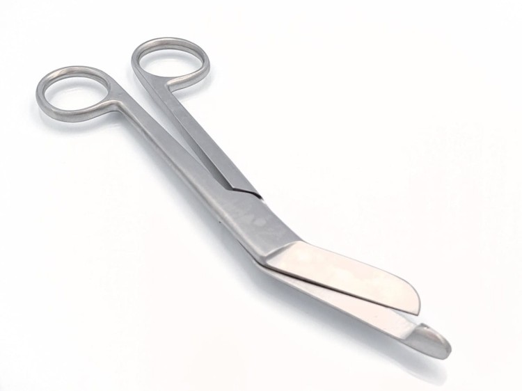 NOŻYCZKI OPATRUNKOWE Z KULKĄ LISTER 180MM