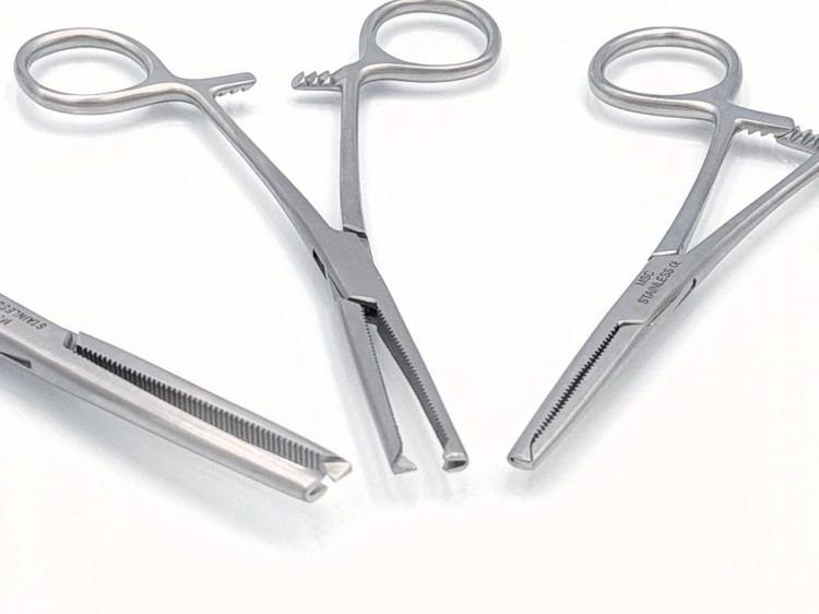 KLESZCZE NACZYNIOWE KOCHER - PROSTE 160mm