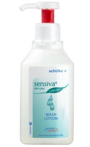 SENSIVA 500 ml HYCLICK Z POMPKĄ - Delikatna emulsja myjąca do rąk i ciała
