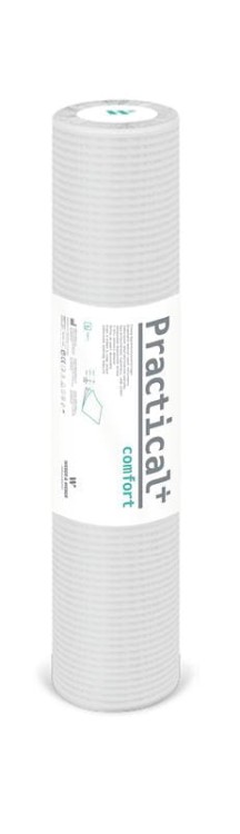 PODKŁAD MEDYCZNY PODFOLIOWANY 50x50cm, 3-WARSTWY PRACTICAL COMFORT BIAŁY