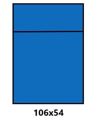 OSŁONA JAŁOWA NA STOLIK MAYO 106cm x 54cm