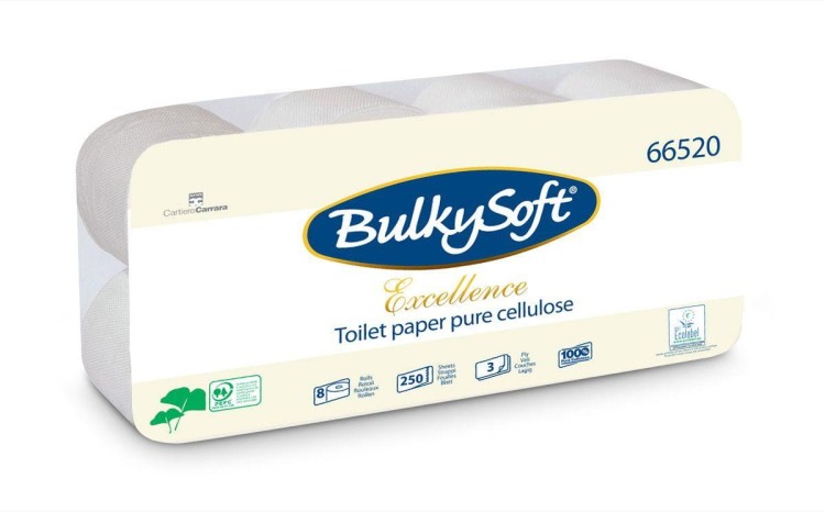 PAPIER TOALETOWY ROLKA STANDARD 3W 29m OPAK=8 ROL  BULKYSOFT EXCELLENCE 66520
