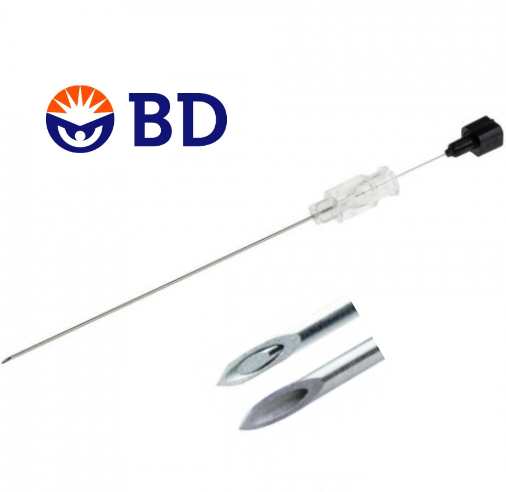 IGŁY DO NAKŁUĆ LĘDŹWIOWYCH, PUNKCJI I ZNIECZULEŃ PODPAJĘCZYNÓWKOWYCH BD 0,7 x 178mm 1szt