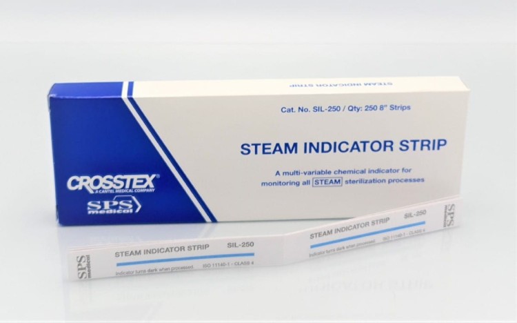 WSKAŹNIK DO AUTOKLAWU STEAM INDICATOR STRIP 250 szt SPS MEDICAL