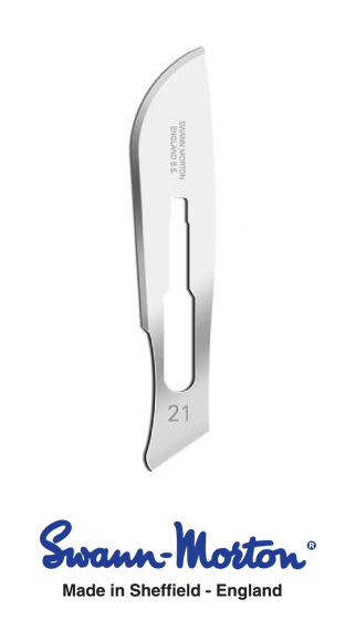 OSTRZA SWANN-MORTON NR 21      A'100 SZTUK