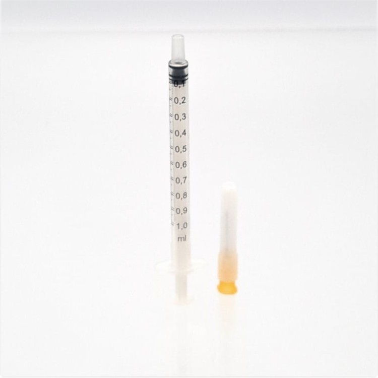 STRZYKAWKA TBC TUBERKULINOWA 1ML Z IGŁĄ 0,5 x 16 HSV 100szt