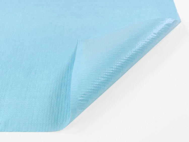 PODKŁAD MEDYCZNY PODFOLIOWANY 50x80cm, 3-WARSTWY PRACTICAL COMFORT NIEBIESKI