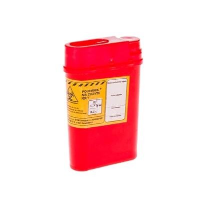POJEMNIK NA ODPADY MEDYCZNE  0.2L PLASTPOL