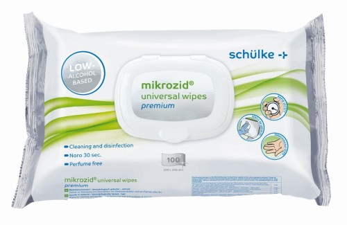 MIKROZID UNIVERSAL WIPES PREMIUM 100 SZT SCHULKE
