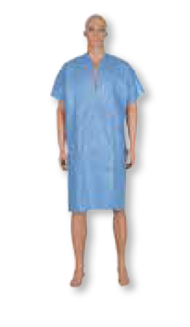 KOSZULA DLA PACJENTA DŁUGA ROZMIAR L - 10SZT