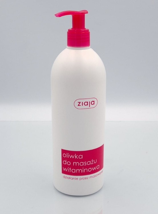 OLIWKA ZIAJA DO MASAŻU WIELOWITAMINOWA 500ML