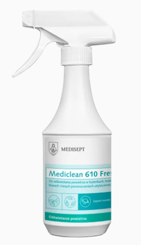 MEDICLEAN MC610 500ml - Morski Odświeżacz powietrza do łazienek, toalet, biur i innych pomieszczeń użyteczności publicznej
