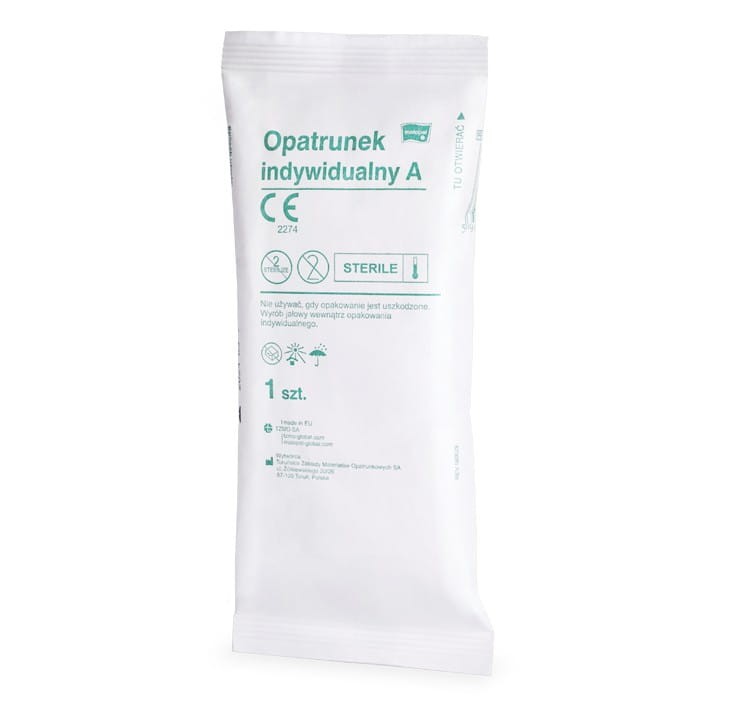 OPATRUNEK INDYWIDUALNY PYŁOSZCZELNY "A" TZMO