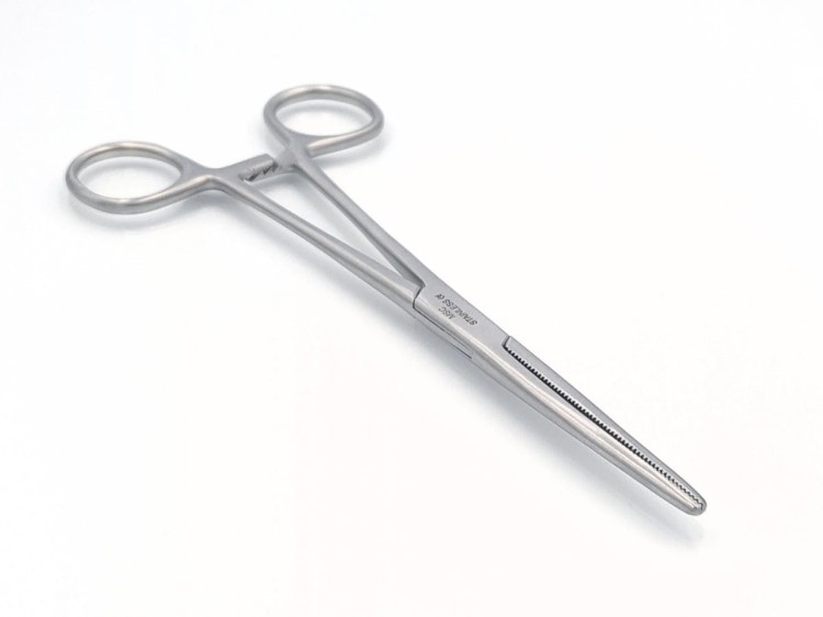 KLESZCZE NACZYNIOWE ANATOMICZNE PEAN PROSTE 160mm