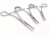 KLESZCZE NACZYNIOWE KOCHER - PROSTE 140mm N 17-390