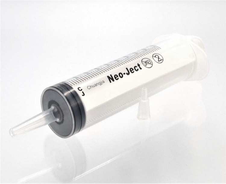 STRZYKAWKA  CEWNIKOWA 100ML 3-CZĘŚCIOWA NEO JECT