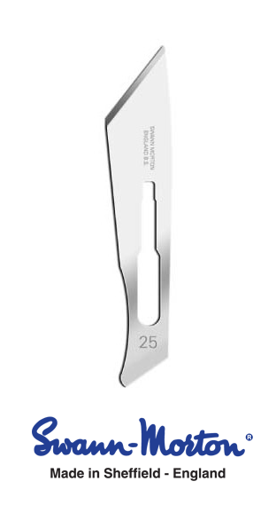 OSTRZA SWANN-MORTON NR 25      A'100 SZTUK