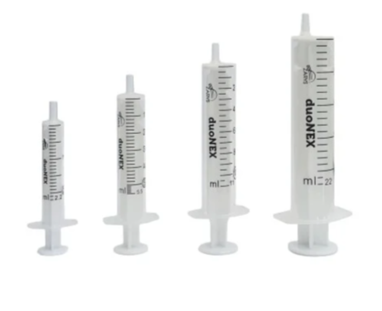 STRZYKAWKA 10ml 2-CZĘŚCIOWA A'100szt  DUONEX ZARYS