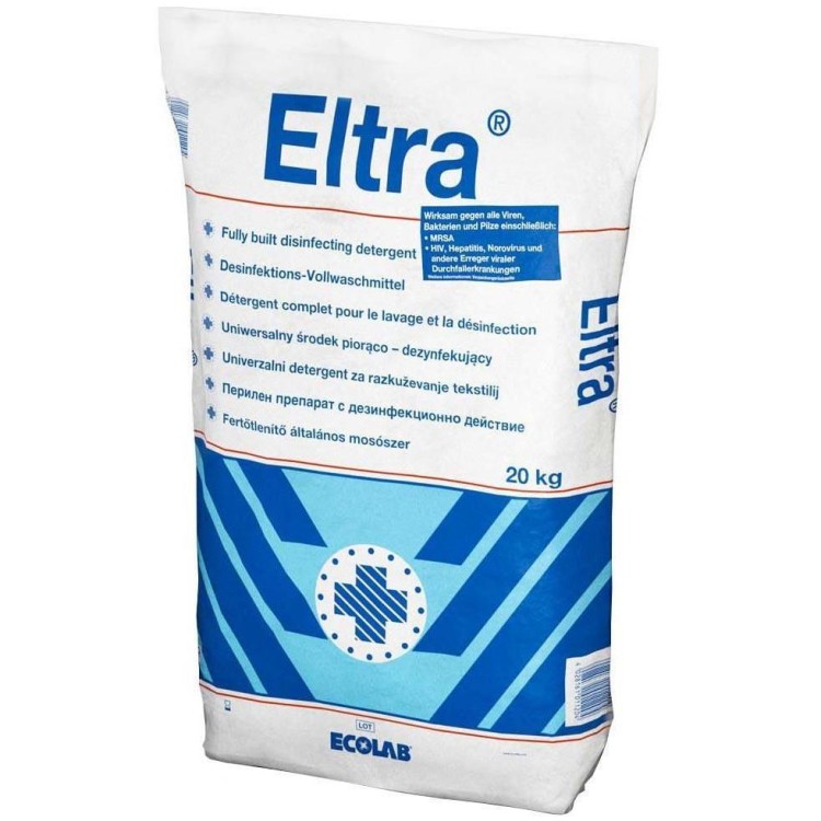 ELTRA proszek piorąco-dezynfekujący 20kg ECOLAB