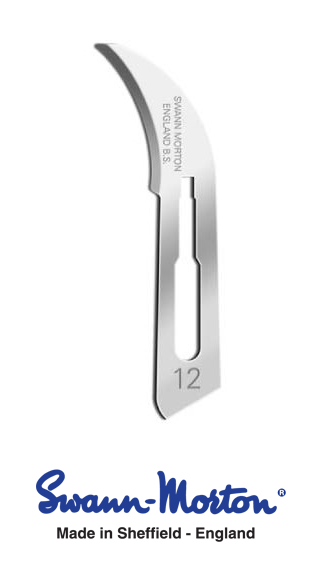 OSTRZA SWANN-MORTON NR 12      A'100 SZTUK