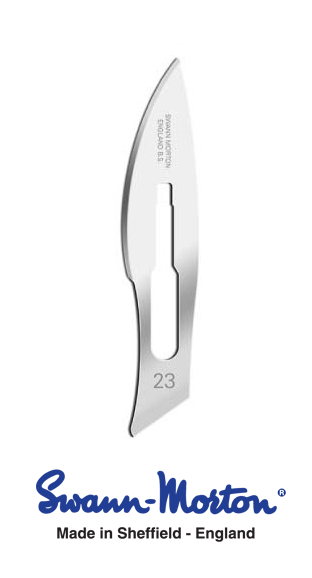OSTRZA SWANN-MORTON NR 23      A'100 SZTUK